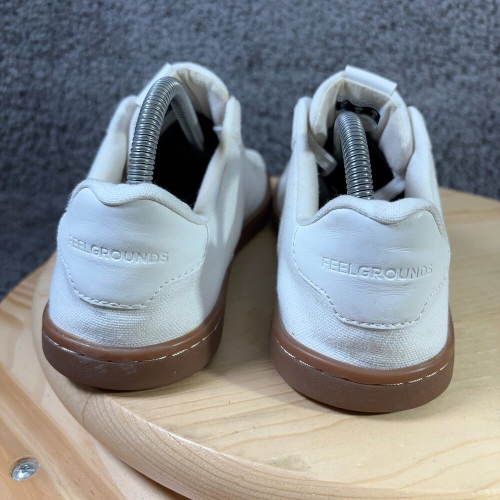 Women's Cream Athletic Shoes - Picture 4 of 8